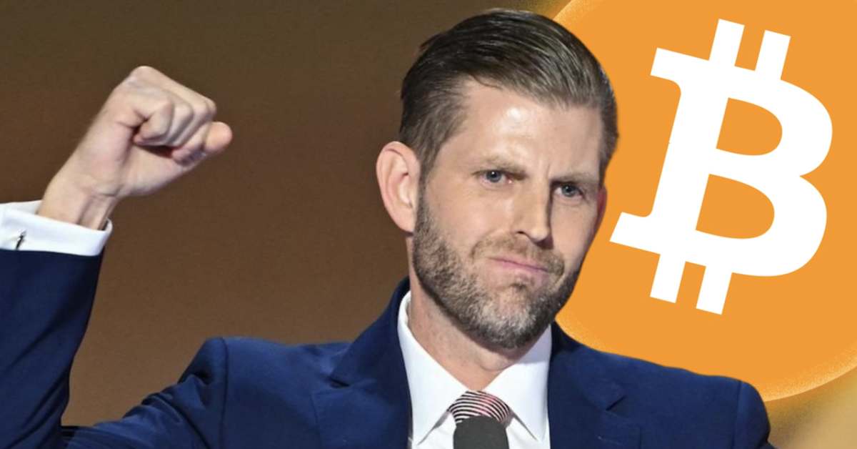 Eric Trump Ramal Bitcoin Capai AS$1 Juta & AS Jadi ‘Ibu Kota Kripto’